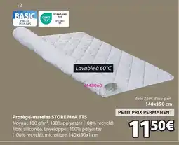 JYSK STORE MYA BT5 Protège-matelas offre