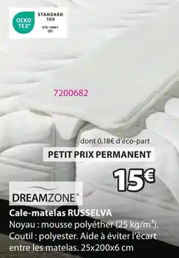 JYSK RUSSELVA Cale-matelas offre