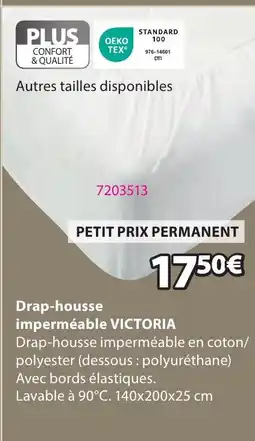 JYSK VICTORIA Drap-housse imperméable offre