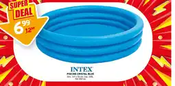 Trafic INTEX Piscine cristal blue offre