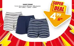 Trafic Short femme offre