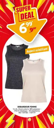 Trafic Debardeur femme offre
