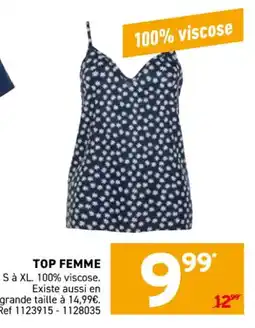 Trafic Top femme offre