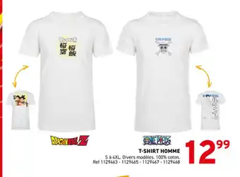 Trafic T-shirt homme offre