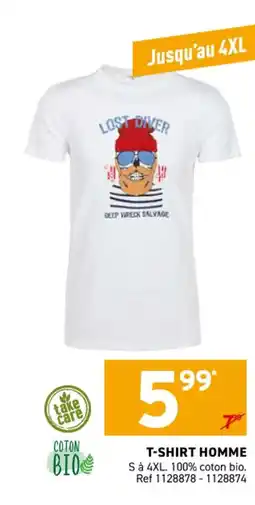 Trafic T-shirt homme offre