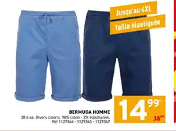 Trafic Bermuda homme offre
