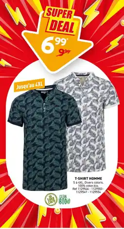 Trafic T-shirt homme offre