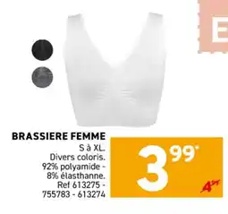 Trafic Brassiere femme offre