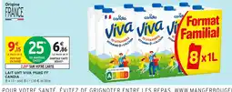 Intermarché CANDIALait uht viva 1%mg ff offre
