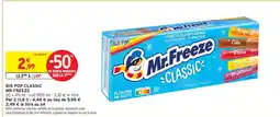 Intermarché MR FREEZE Big pop classic offre