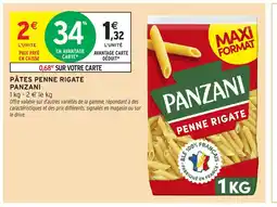 Intermarché PANZANI Pâtes penne rigate offre