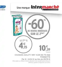 Intermarché POMMETTE Changes agility dry offre