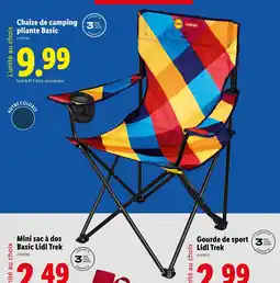 Lidl Chaise de camping pliante Basic offre