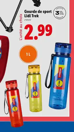 Lidl Gourde de sport offre