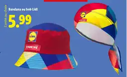 Lidl Bandana ou bob Lidl offre