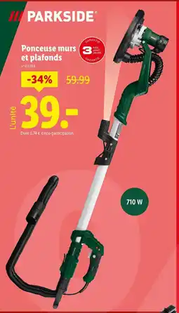 Lidl Ponceuse murs 3 et plafonds offre