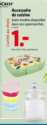 Lidl Accessoire de cuisine offre