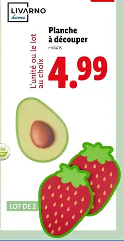 Lidl Planche à découper offre