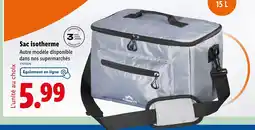 Lidl Sac isotherme offre