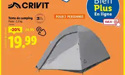 Lidl CRIVIT Tente de camping offre