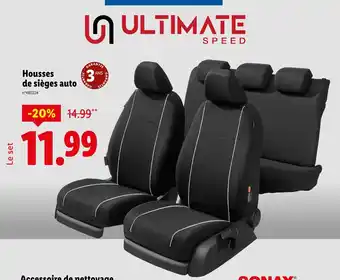 Lidl Housses de sièges auto offre