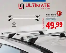 Lidl Barres de toit offre
