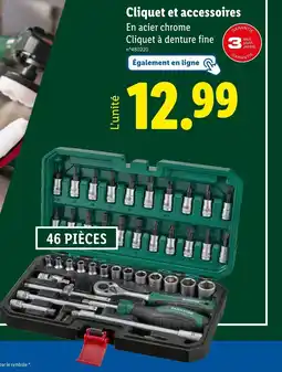 Lidl Cliquet et accessoires offre