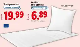 Lidl Protège-matelas offre