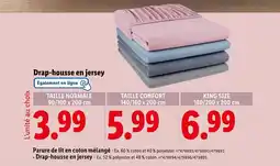 Lidl Drap-housse en jersey offre
