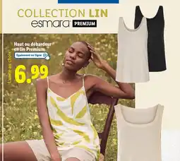 Lidl Haut ou débardeur en lin Premium offre