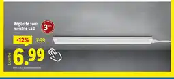 Lidl Réglette sous meuble LED offre
