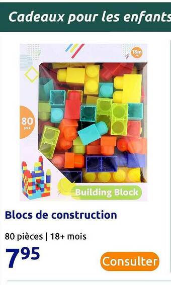 Action Blocs De Construction offre