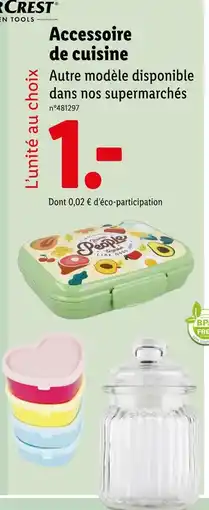 Lidl SILVERCREST Accessoire de cuisine offre