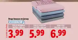 Lidl LIVARNO HOME Drap-housse en jersey offre