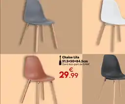 Maxi Bazar Chaise Lila offre