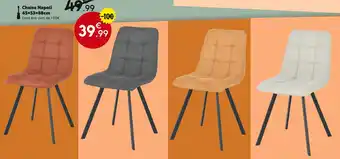 Maxi Bazar Chaise Napoli offre