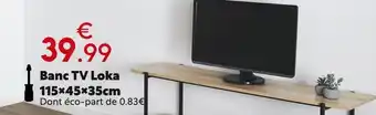 Maxi Bazar Banc TV Loka offre