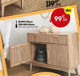 Maxi Bazar Buffet Klaus offre