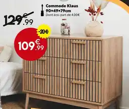 Maxi Bazar Commode Klaus offre
