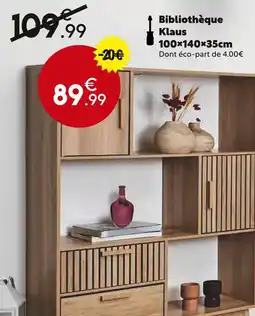 Maxi Bazar Bibliothèque Klaus offre