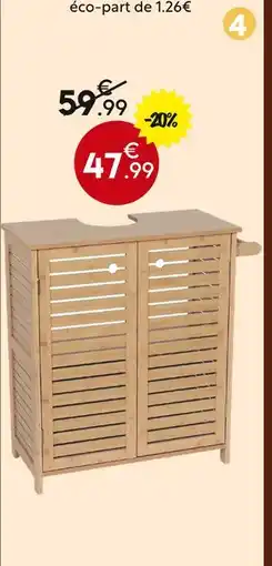 Maxi Bazar Meuble sous-lavabo offre