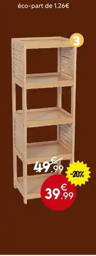 Maxi Bazar Meuble 5 étagères offre