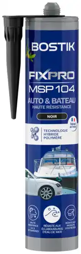 Brico Dépôt Colle fixpro msp104 auto & bateau noir 290 ml offre