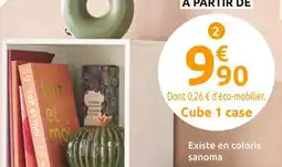 Mr Bricolage Cube 1 case Cubbox offre
