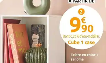 Mr Bricolage Cube 1 case Cubbox offre
