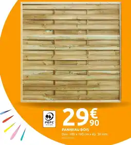 Mr Bricolage PANNEAU BOIS offre