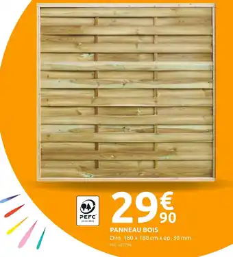 Mr Bricolage PANNEAU BOIS offre