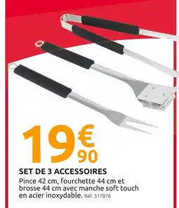 Mr Bricolage Set de 3 accessoires offre