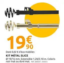 Mr Bricolage KIT MÉTAL SLICE offre