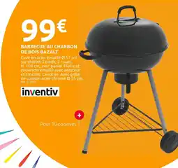 Mr Bricolage inventiv Barbecue au charbon de bois bazalt offre